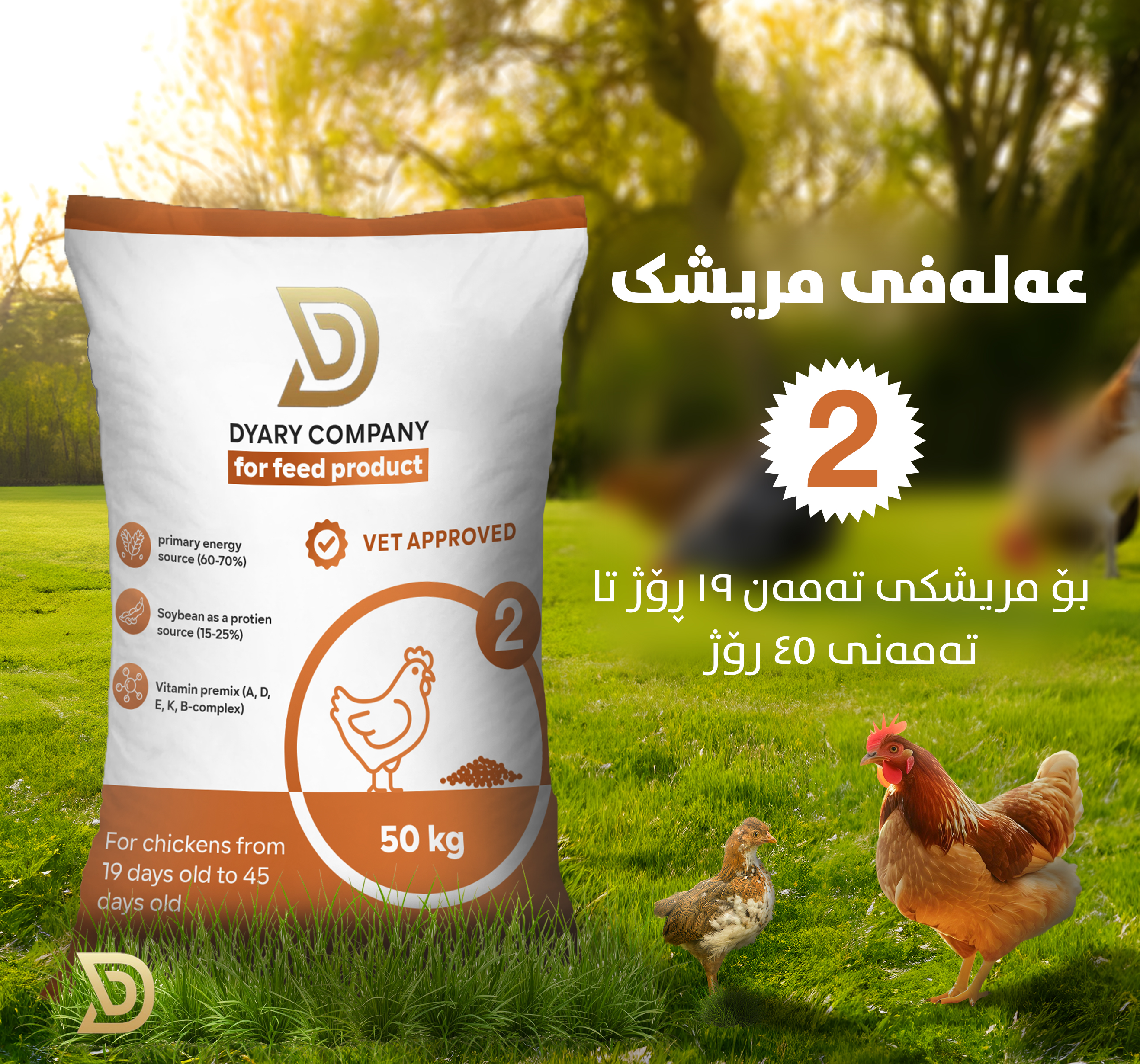 Animal feed packaging